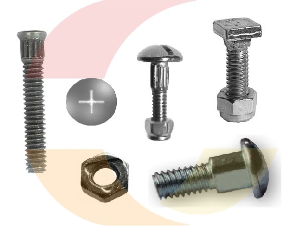 BULONES P/SECCIONES CAB HEX TT  6 X 20 mm (P/REFUERZO) AM   